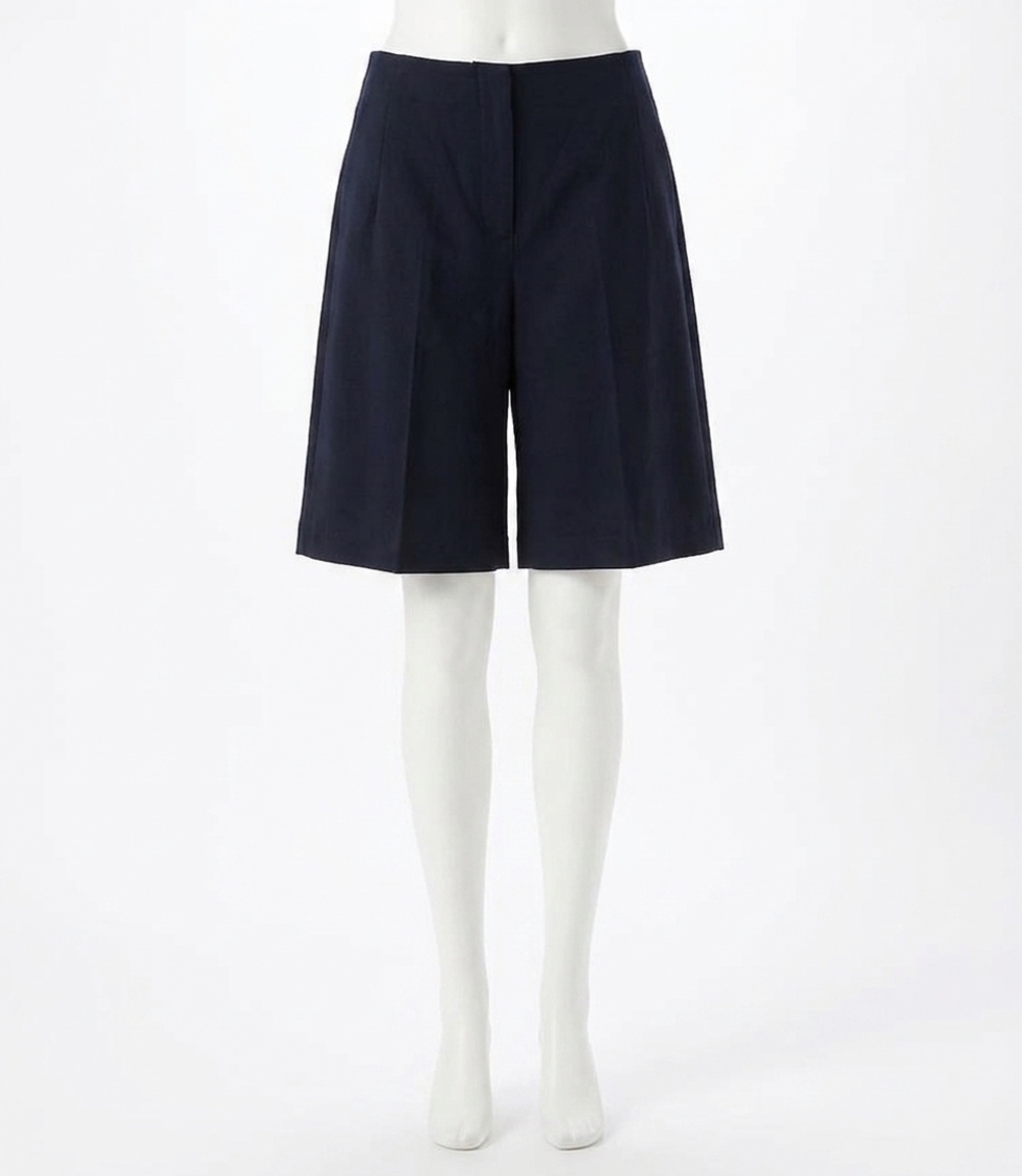 NEW KAREN KANE nathalie a-line shorts in navy